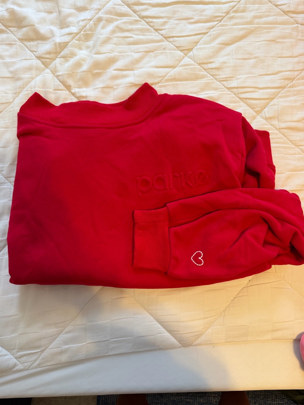 Parke Red Mockneck XXL